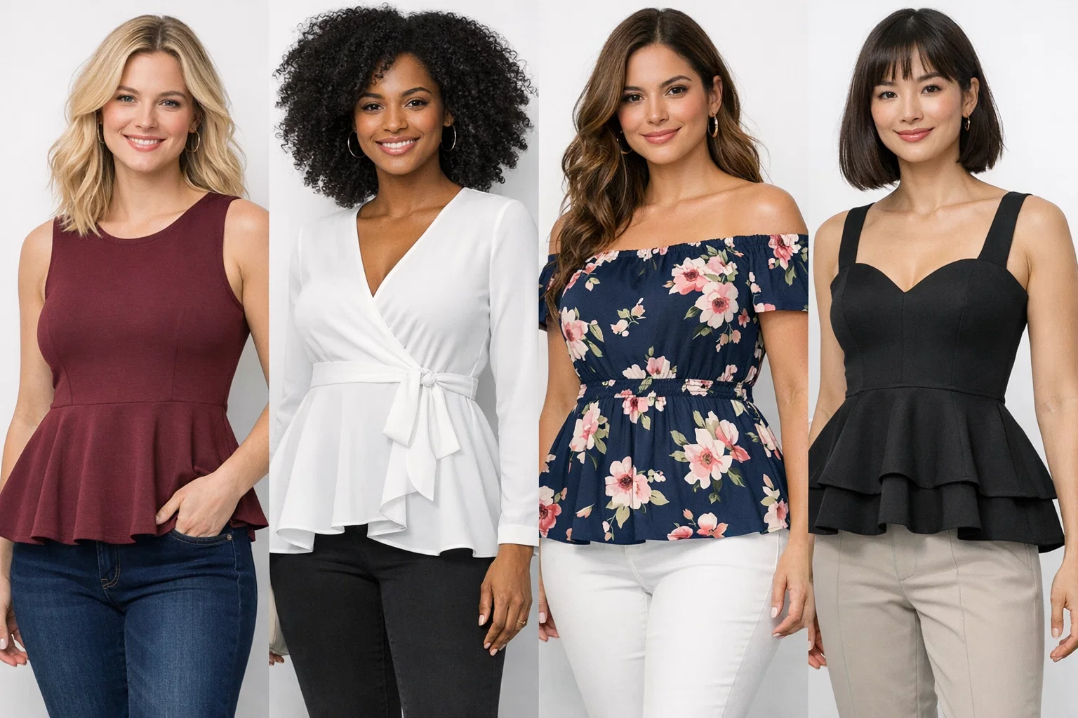 Wrap Blouses That Create an Instant Waist Without Structured Tailoring